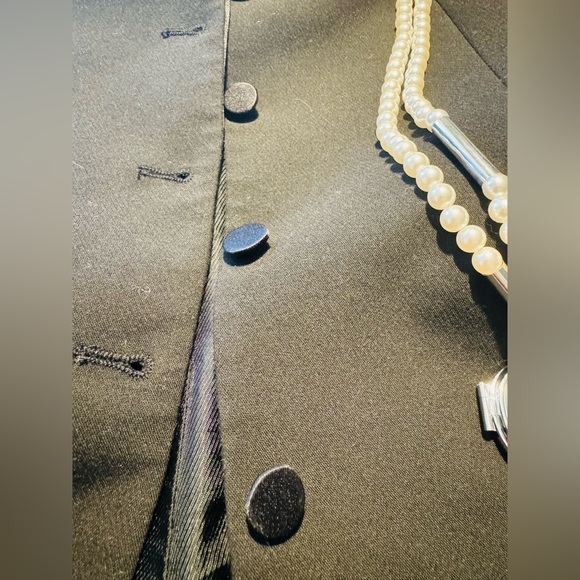 ZARA Tuxedo Halter Vest - Picture 9 of 11